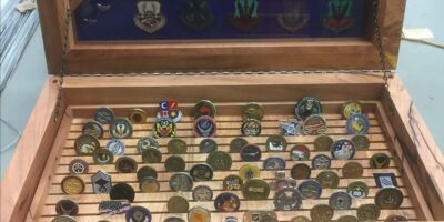 military memorabilia storage