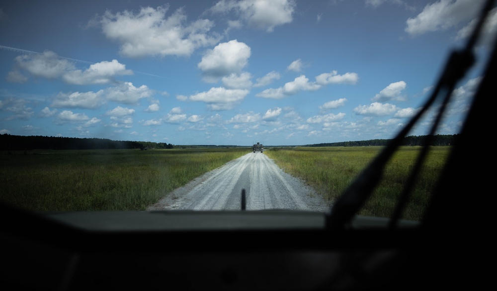 WWII amphibious vehicle demonstrating land and sea capability