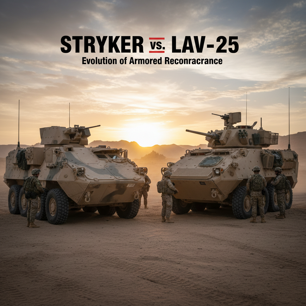 Stryker vs LAV-25