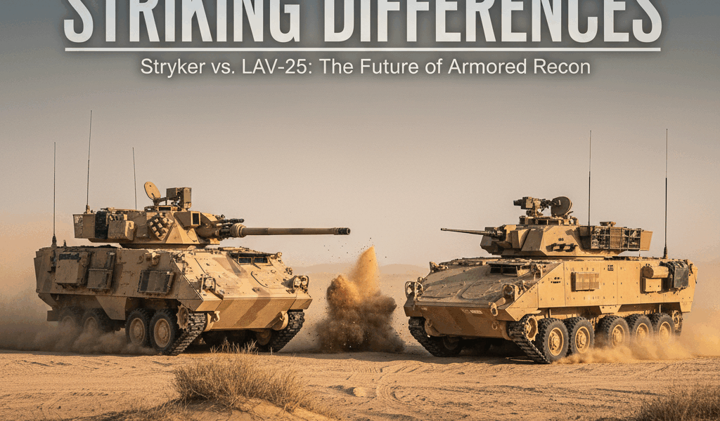 Stryker vs LAV-25