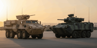 Stryker vs LAV-25