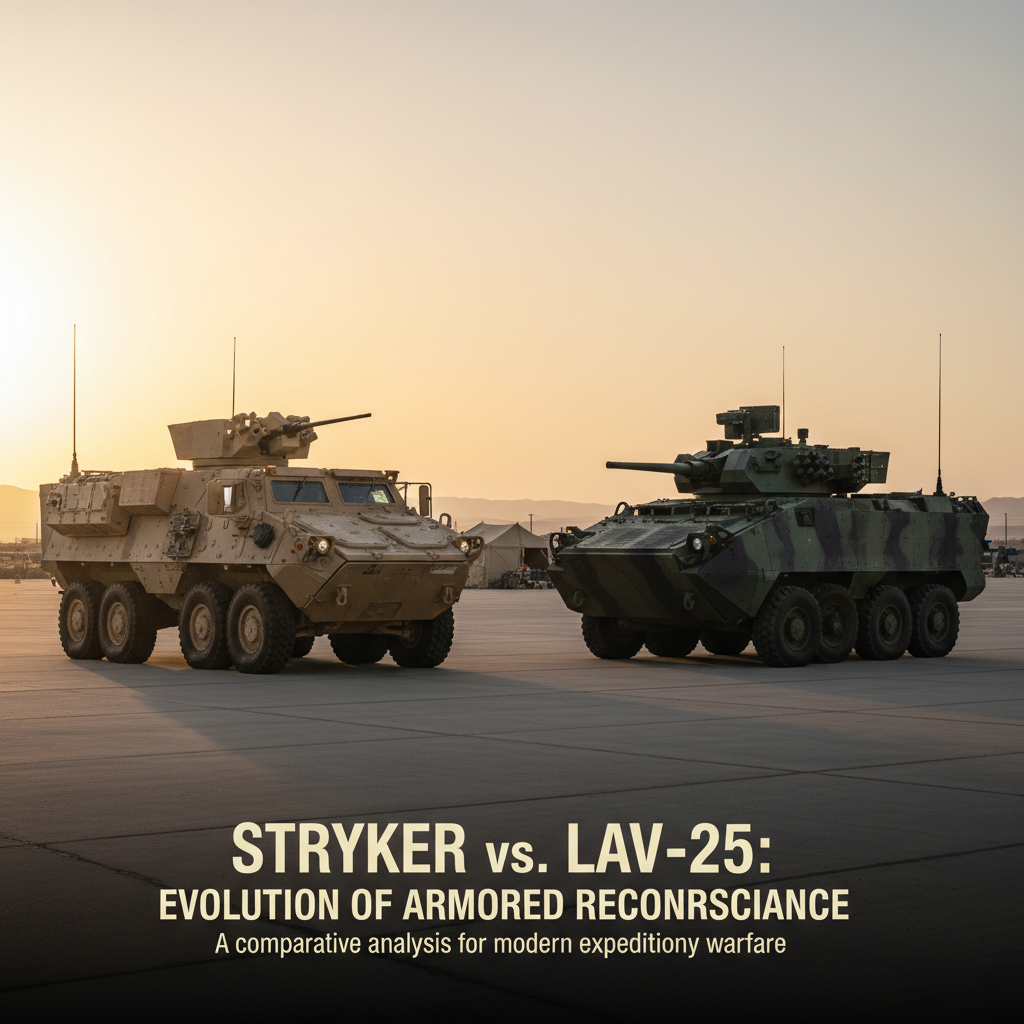 Stryker vs LAV-25