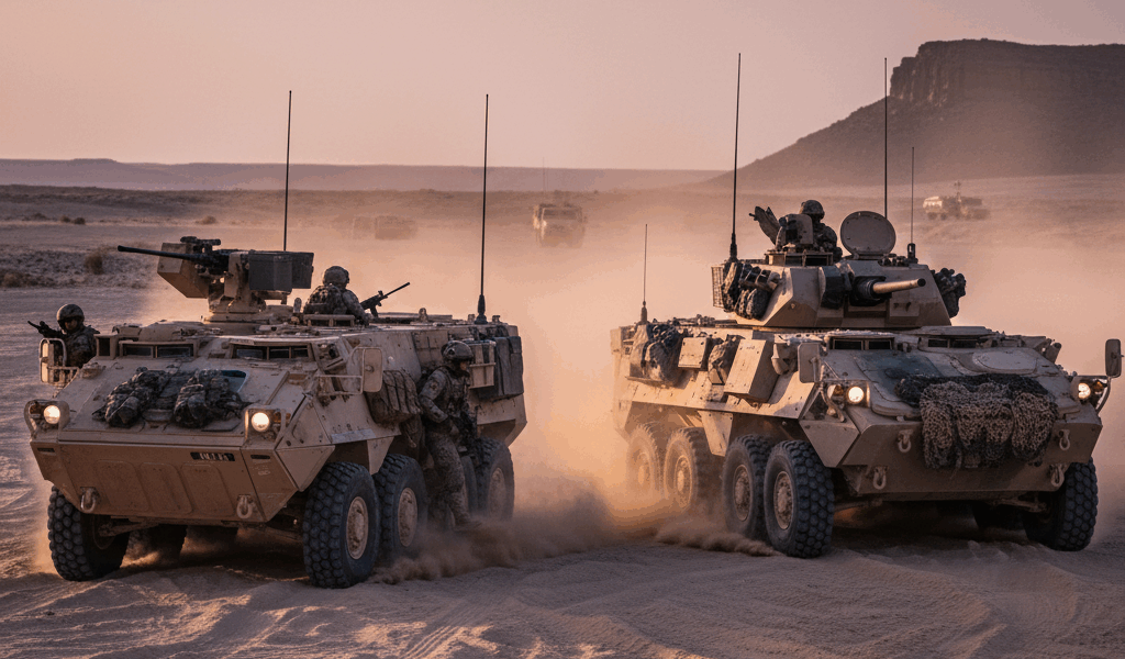 Stryker vs LAV-25