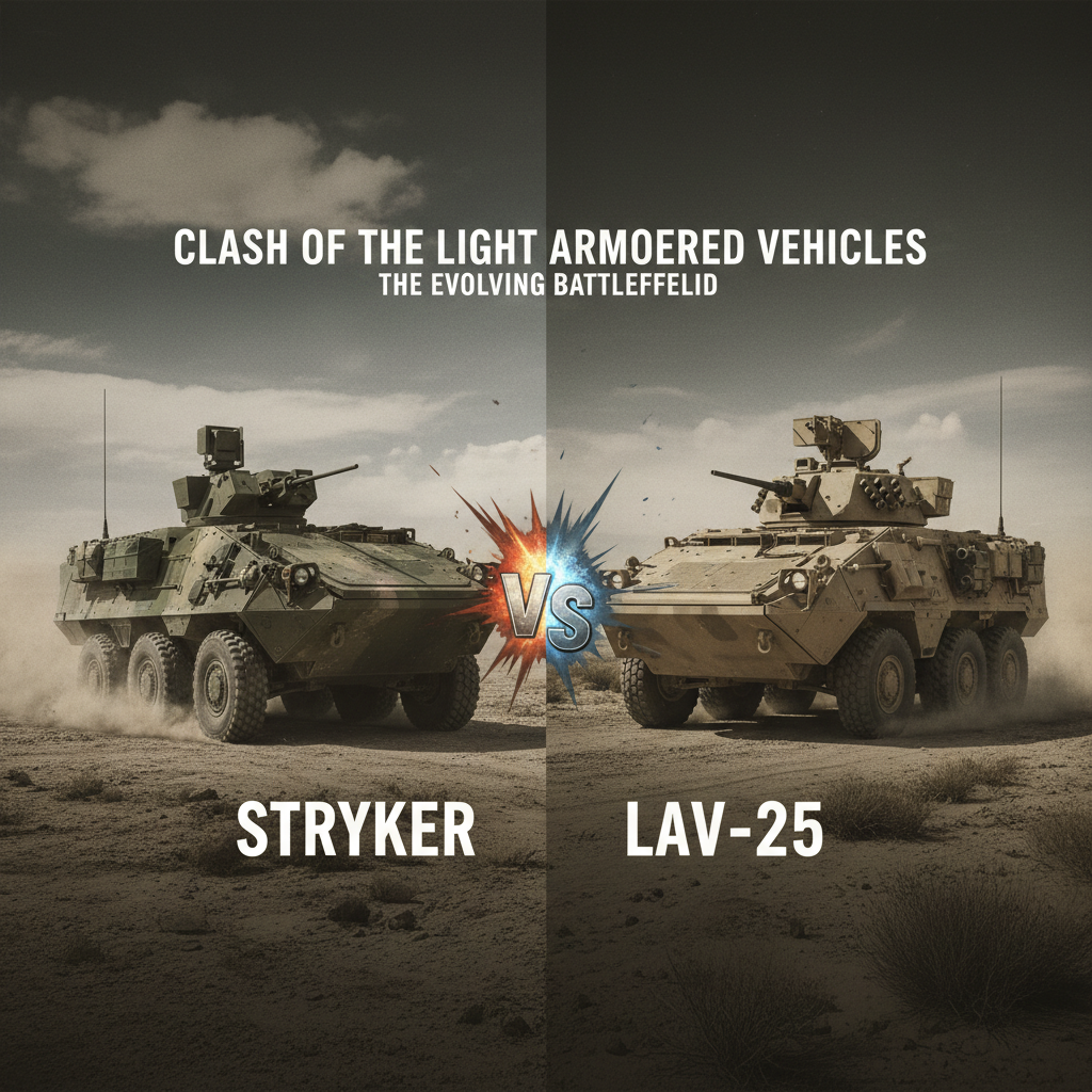 Stryker vs LAV-25