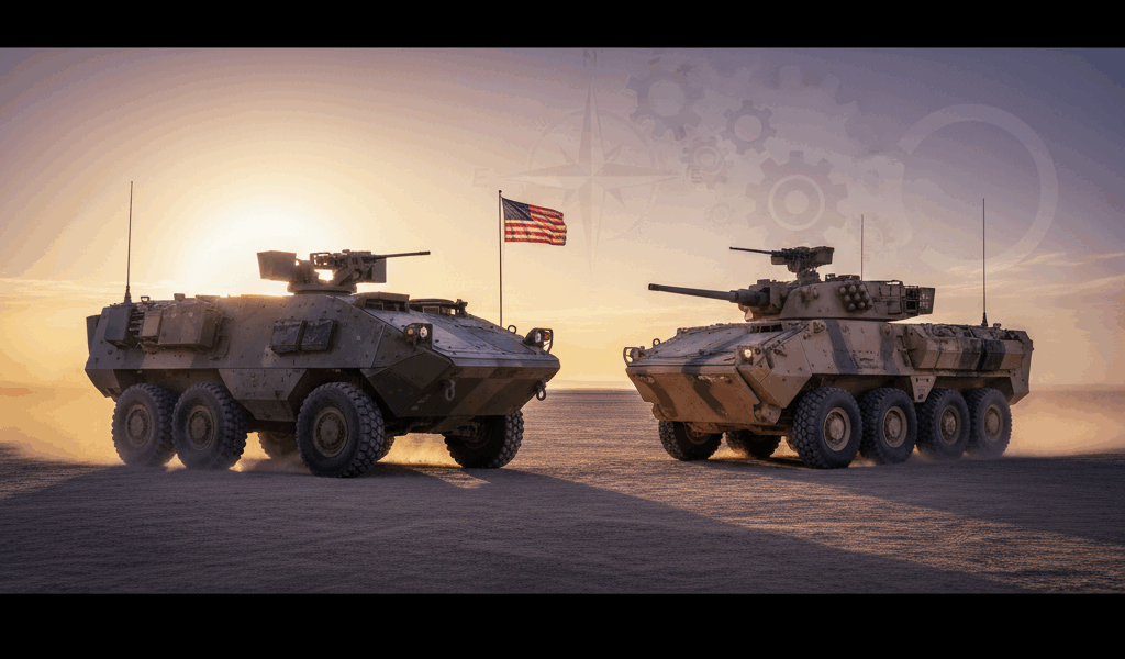 Stryker vs LAV-25