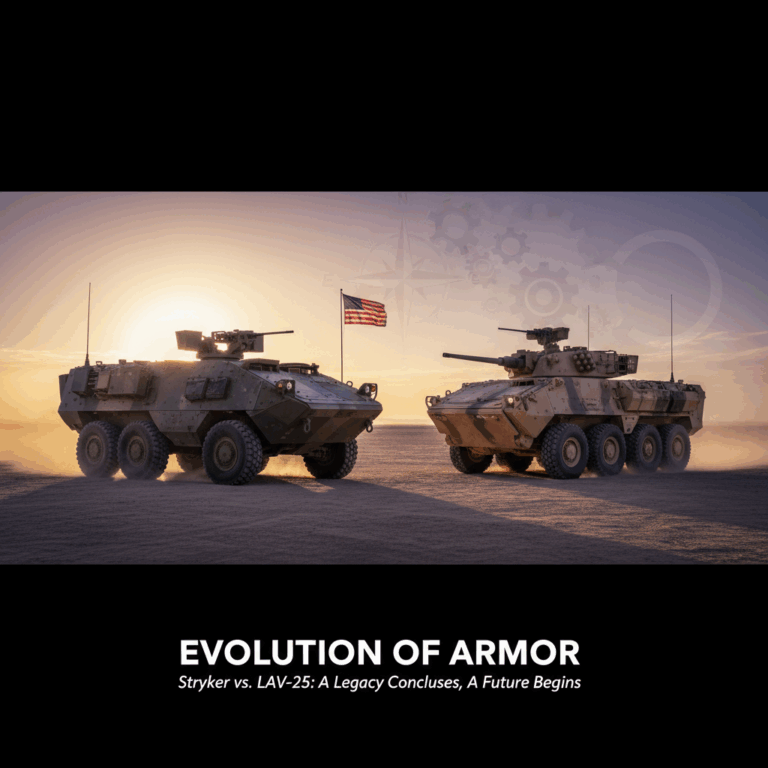 Stryker vs LAV-25