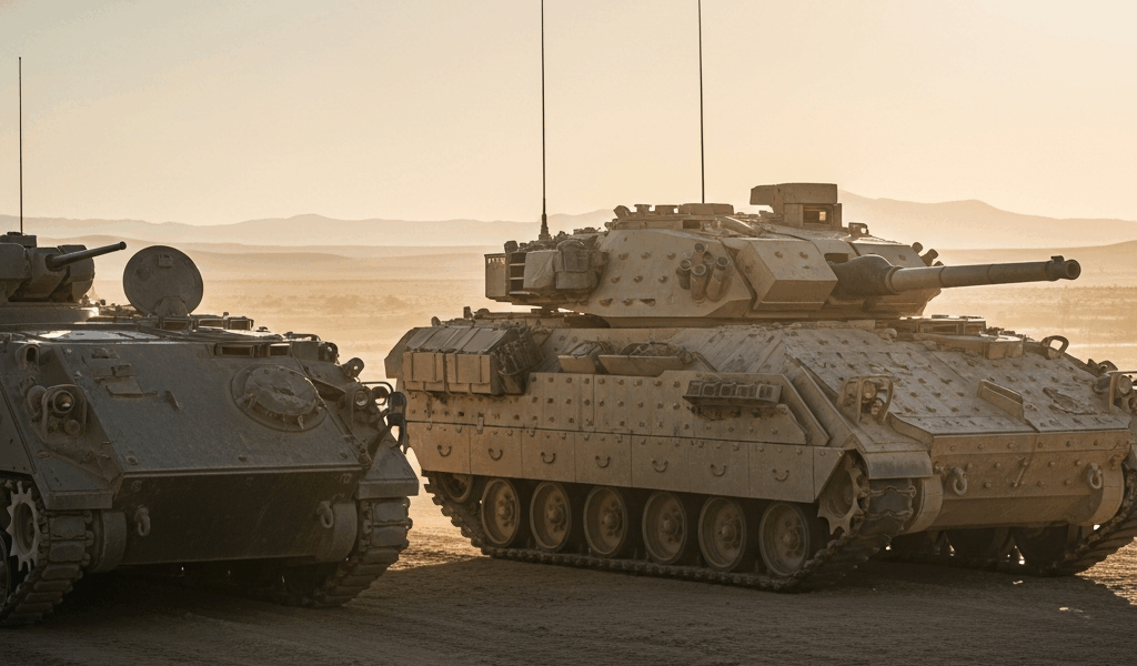 Bradley Fighting Vehicle vs M113 The APC That Got Replaced