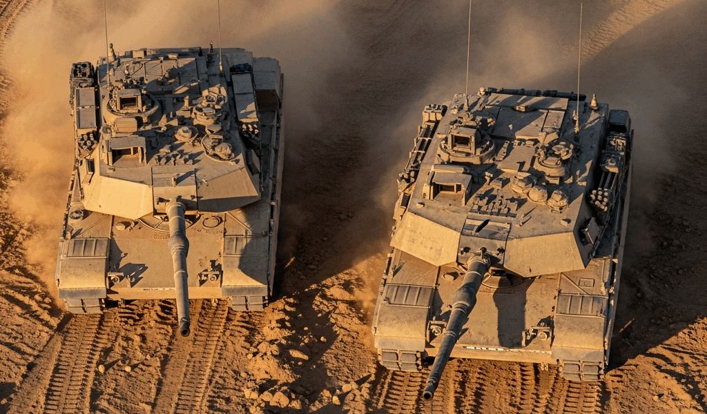 M1A2 Abrams vs Challenger 2 Two NATO Tanks, Two Different Philosophies