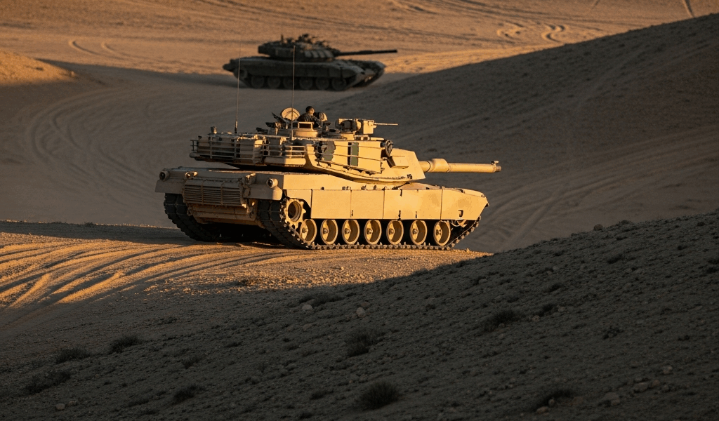 M1 Abrams vs T-72 How They Actually Compared in Combat