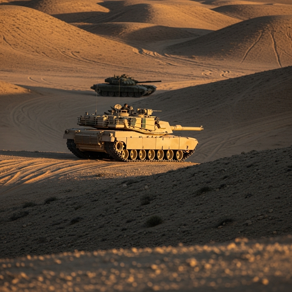 M1 Abrams vs T-72 How They Actually Compared in Combat