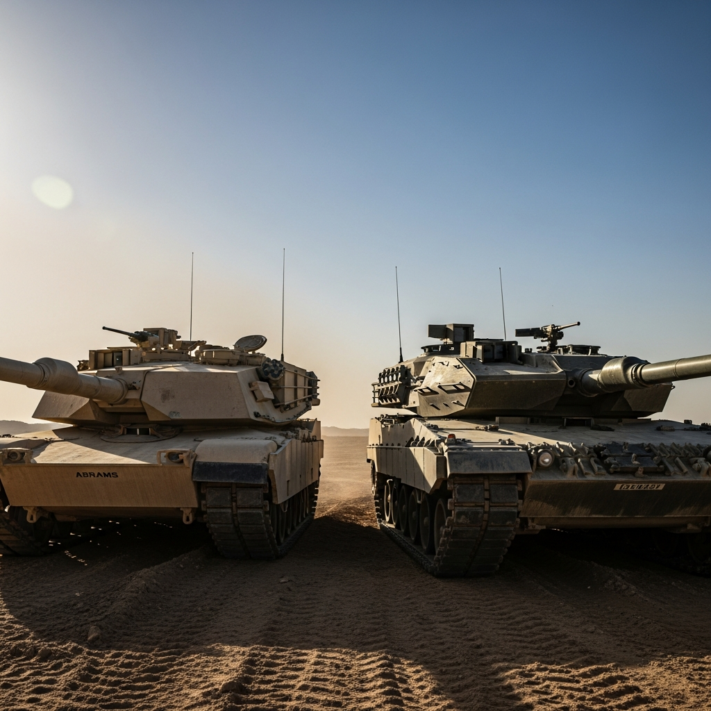 M1 Abrams vs Leopard 2 — Which NATO Tank Wins?