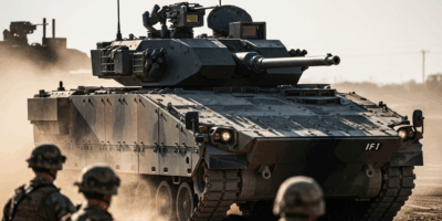 modern infantry fighting vehicle prototype, military testing