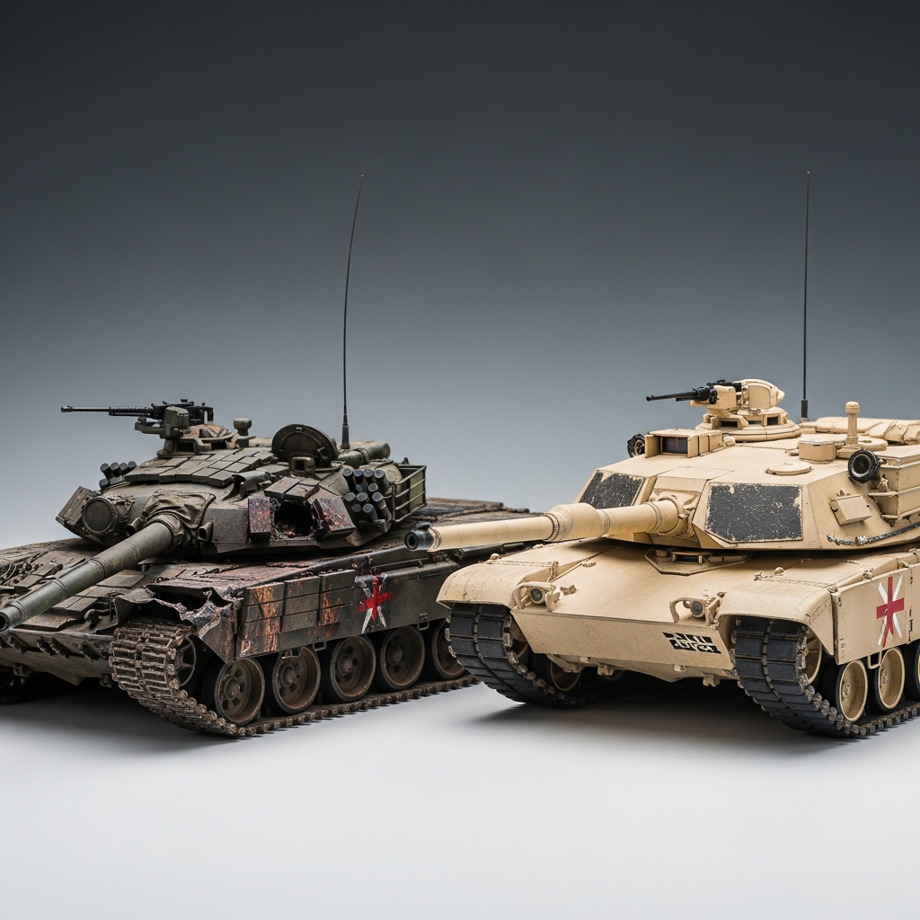 T-72 vs M1 Abrams — Why the Gulf War Was Not Even Close