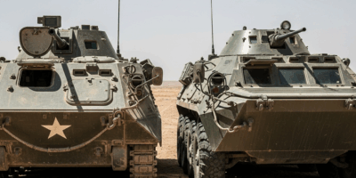 M113 vs BTR-60 Cold War APC Showdown