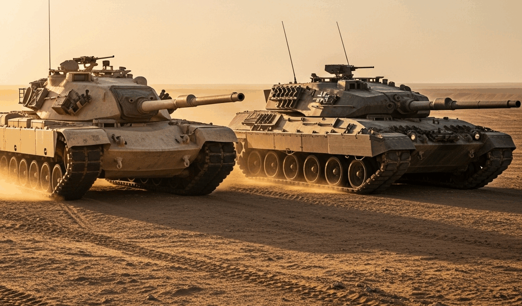 M60 Patton vs Leopard 1 Which Came Out Ahead