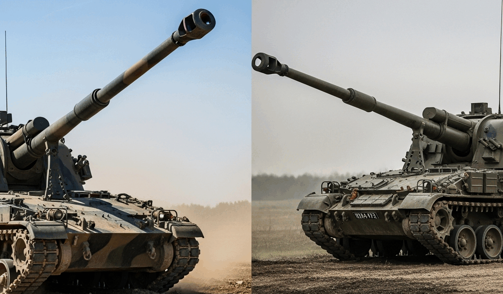 M109 Howitzer vs 2S1 Gvozdika Artillery Comparison