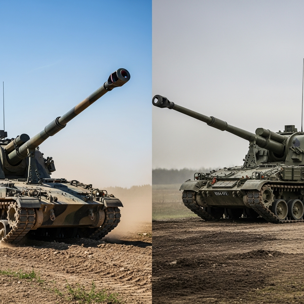 M109 Howitzer vs 2S1 Gvozdika Artillery Comparison