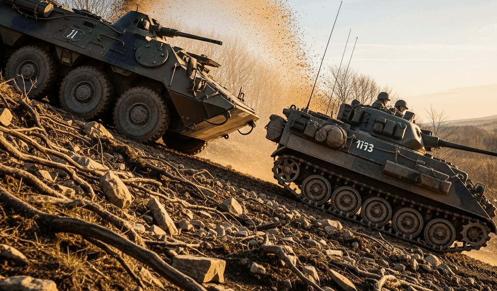 Fuchs vs M113 Armor Which APC Wins Off Road