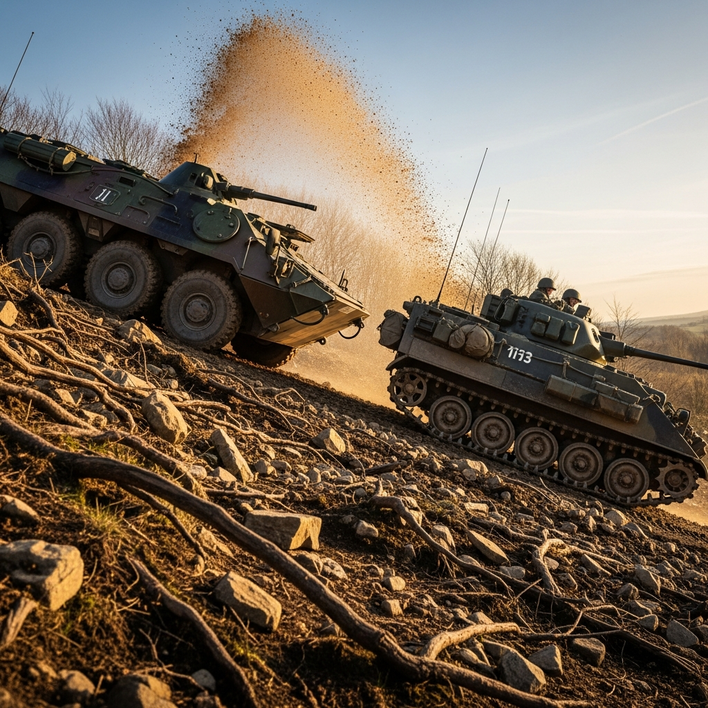Fuchs vs M113 Armor Which APC Wins Off Road