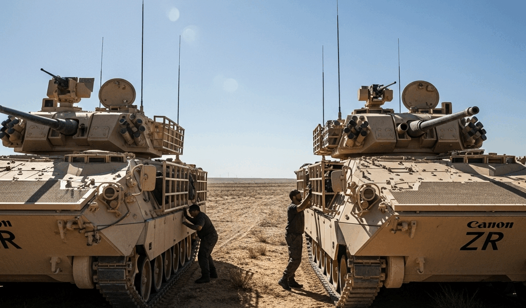 Bradley Fighting Vehicle vs M113 Armor Comparison
