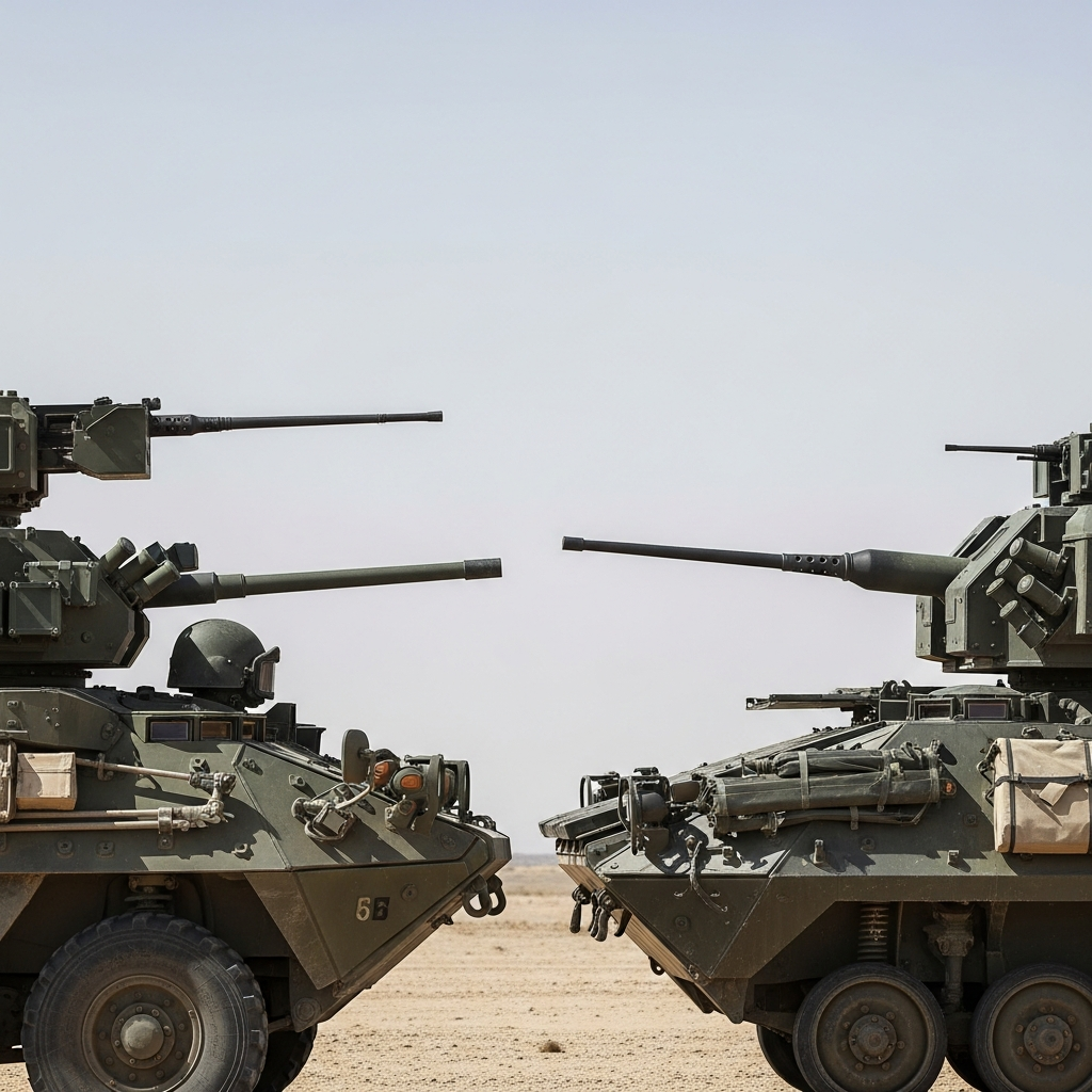 Stryker 8×8 vs LAV 25 Firepower Which Wins