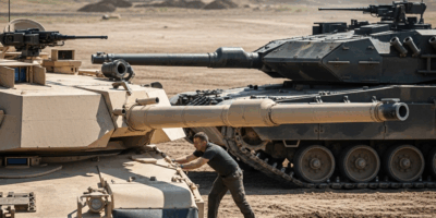 M1 Abrams vs Leopard 2 Tank Firepower